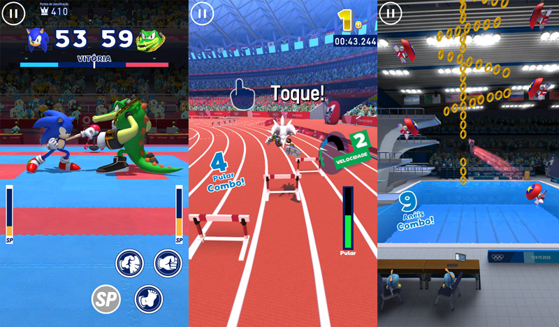 Sonic at the Olympic Games: jogo mobile leva personagem às Olimpíadas