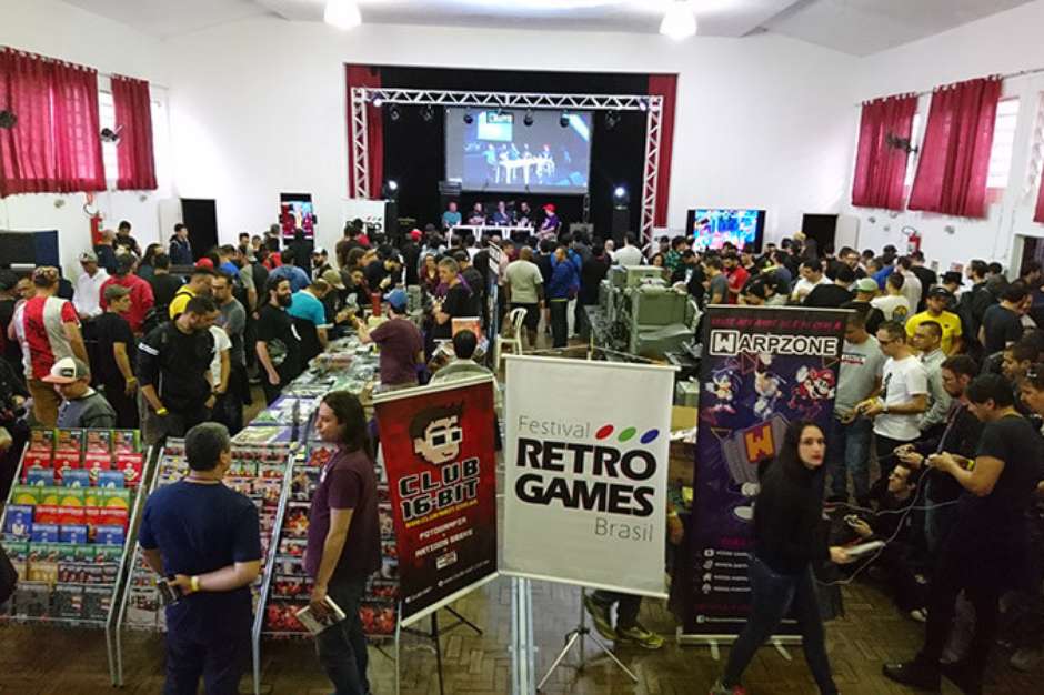 Festival Retro Games 2019 - São Paulo Foto: João Emmanuel Pessoa / Games4U