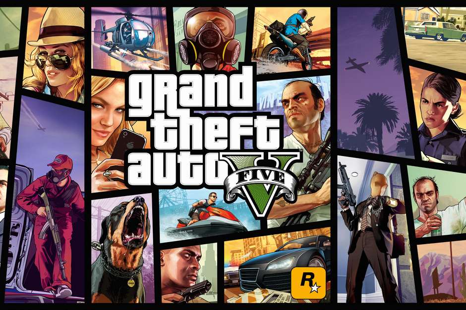 Grand Theft Auto V - GTA V - GTA 5 PS3 - Game Games - Loja de Games Online