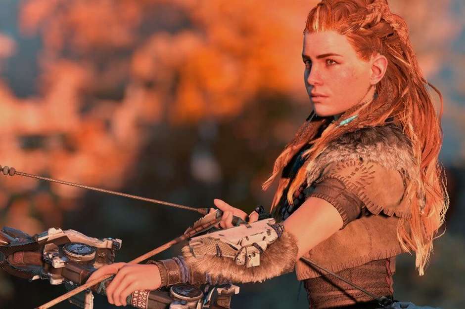 5. Aloy (Horizon Zero Dawn): A ruiva é a nova queridona dos games de sci-fi de ação. E nem poderia ser diferente... Foto: Guerrilla / Reprodução