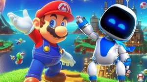 Combinan los mundos de Astro Bot y Super Mario