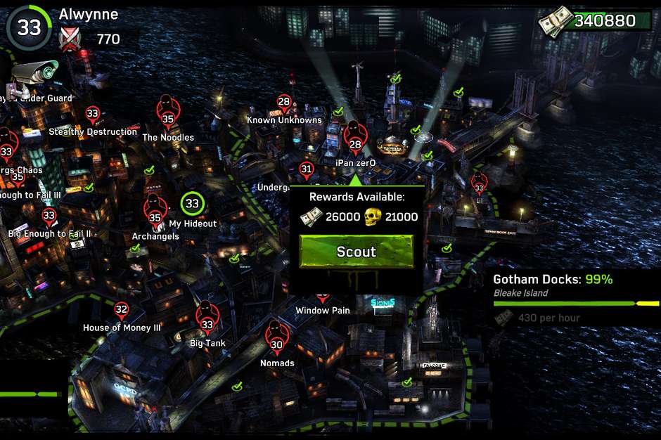 Batman Arkham Underworld Foto: Batman Arkham Underworld
